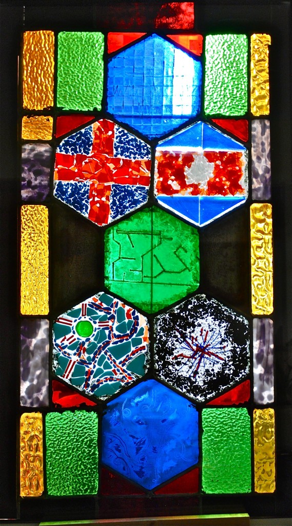 stained and painted glass